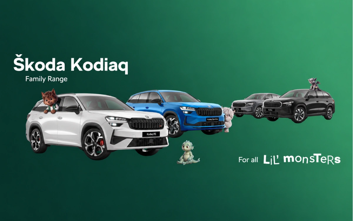 Škoda Lil Monsters campaign